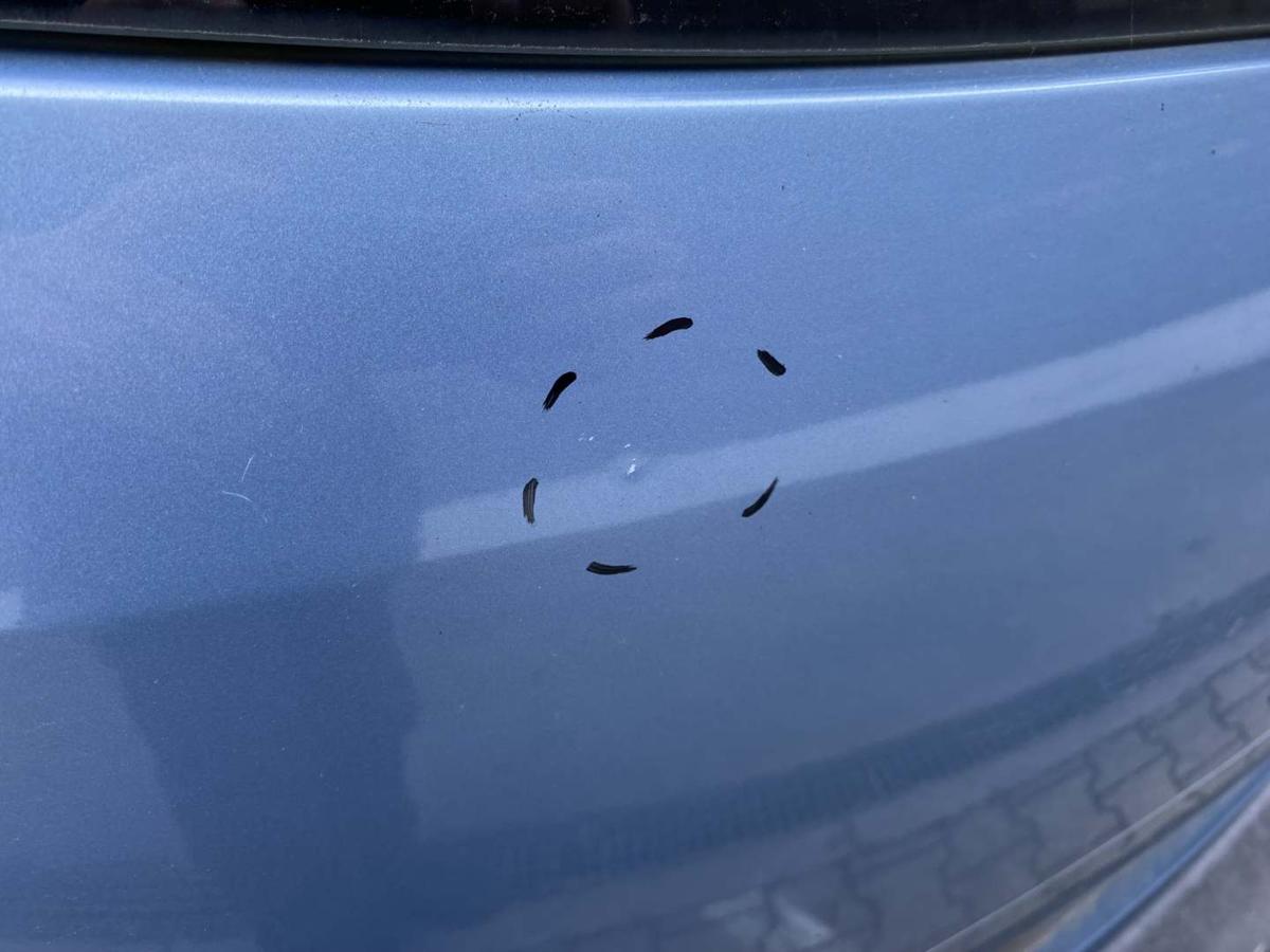 Renault Grand Scenic 3 original Heckklappe mit Heckscheibe 7-Sitzer Terpa Hellblaumetallic Bj.2011